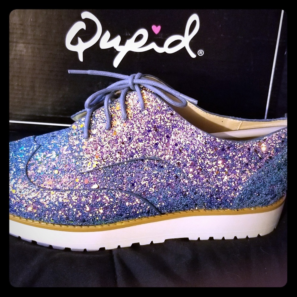 Qupid Newbie Ice Blue Shoe